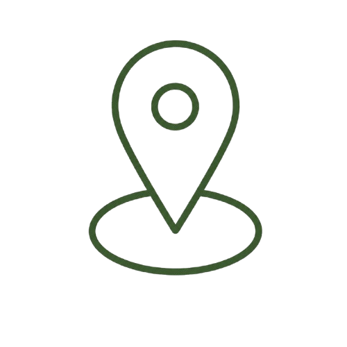 Ícone de um localizador de mapa.